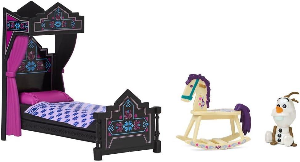 imageDisney Store Official Rapunzel Once Upon a Story Mini Doll Playset Tangled 5 Inch Princess Dolls Girl Toys Birthday Gifts for 4 Year Old GirlsElsa