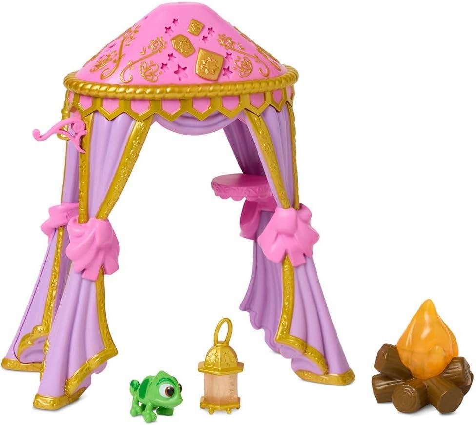 imageDisney Store Official Rapunzel Once Upon a Story Mini Doll Playset Tangled 5 Inch Princess Dolls Girl Toys Birthday Gifts for 4 Year Old GirlsRapunzel