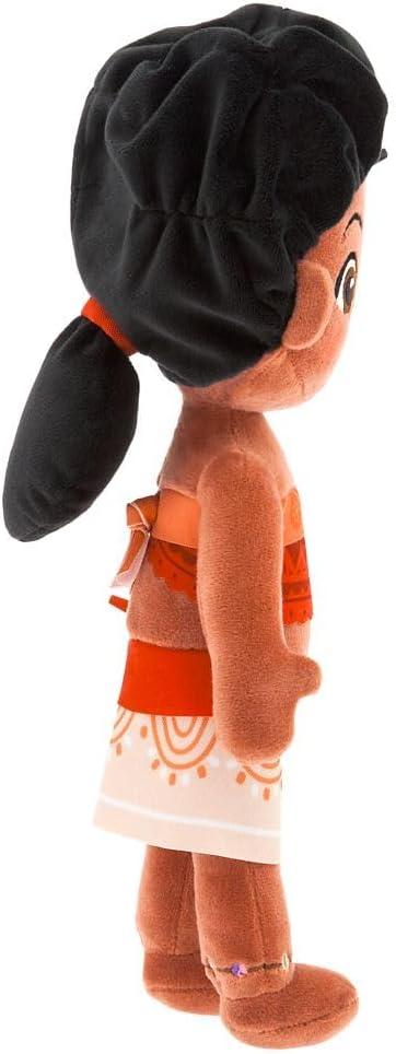 imageDisney Store Official Simea Doll with Detailed Plush Sculpting with Embroidered Features ampamp Anklet  Tapa Print Outfit  Disney Plush Toy Inspired by Moana 2