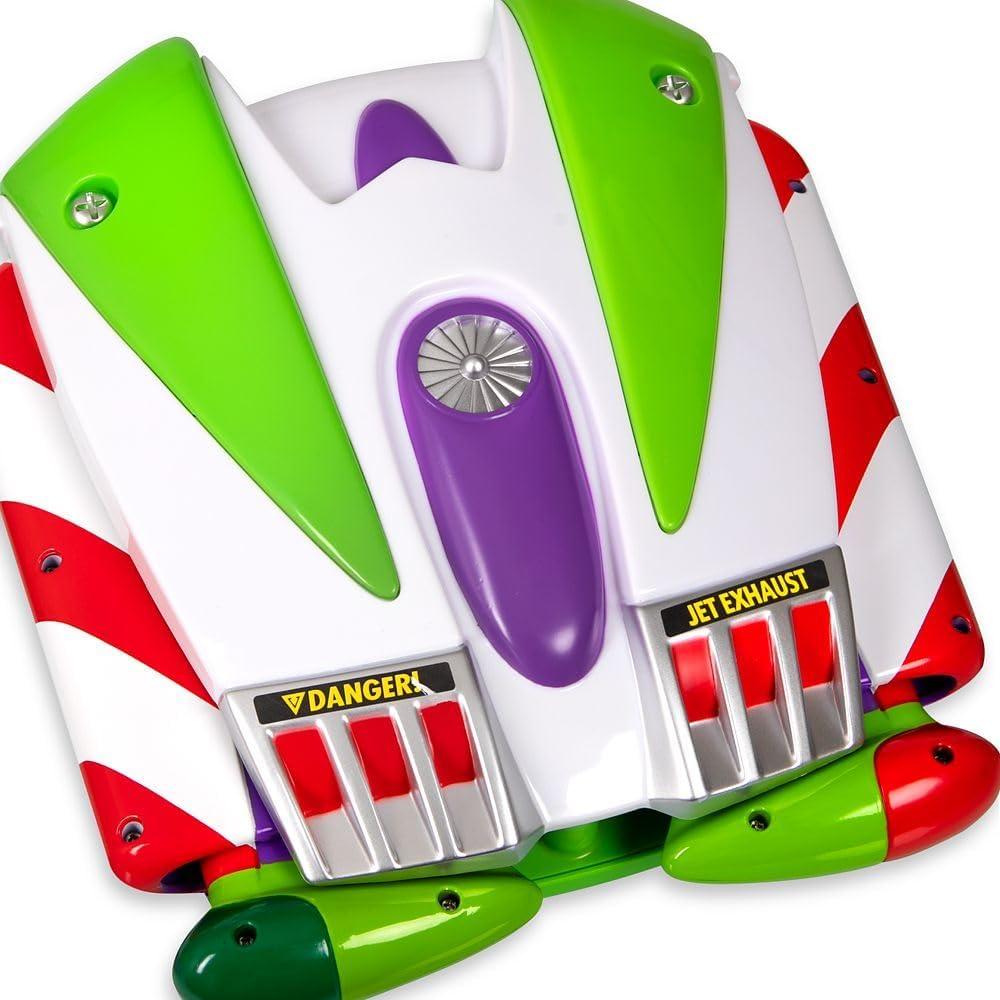 imageDisney Store Official Toy Story Buzz Lightyear Toy Jet Pack with LED Light ampamp Sound Effects Space Ranger Roleplay Accessory with Adjustable Straps Pair with Gauntlet Sold Separately