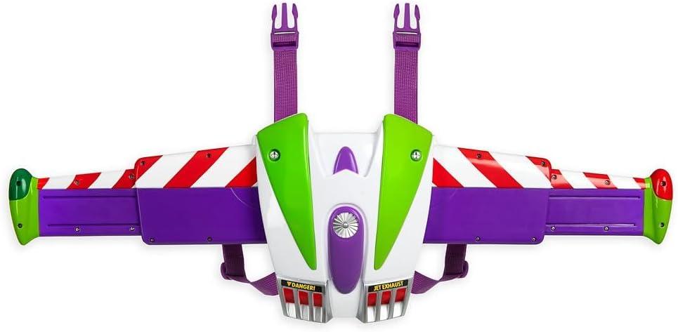 imageDisney Store Official Toy Story Buzz Lightyear Toy Jet Pack with LED Light ampamp Sound Effects Space Ranger Roleplay Accessory with Adjustable Straps Pair with Gauntlet Sold Separately