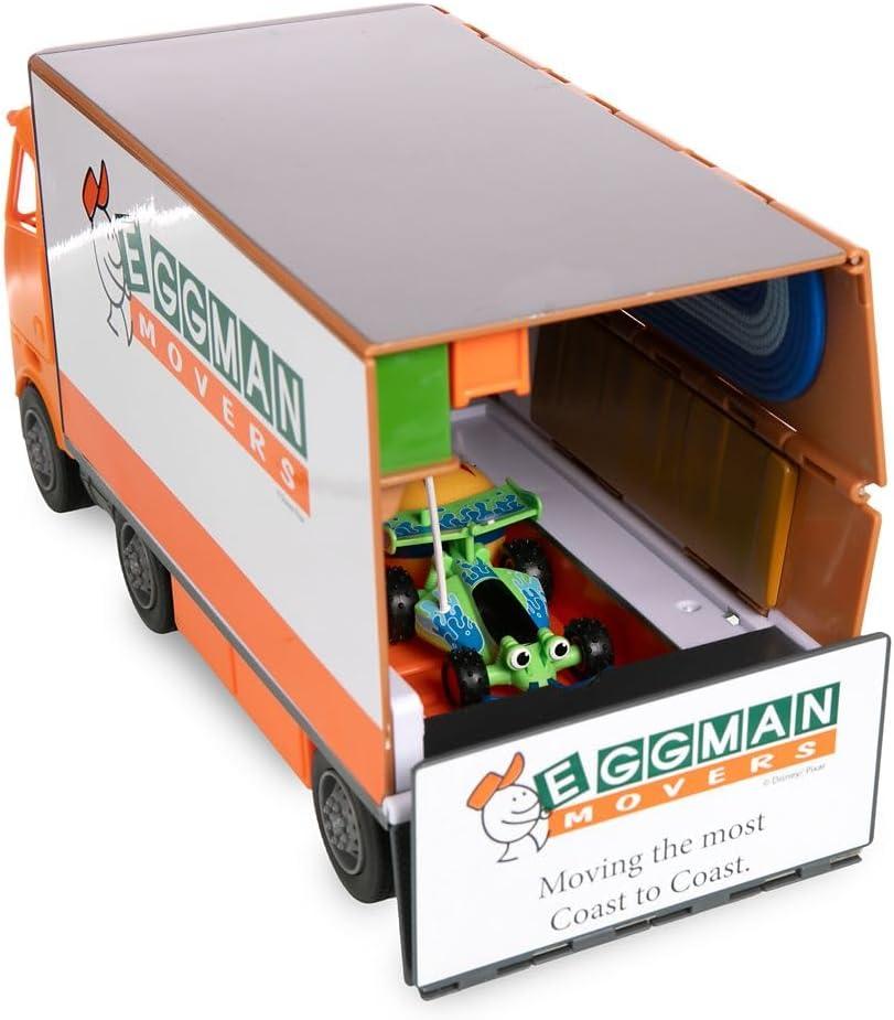 imageDisney Store Official Toy Story Moving Truck Vehicle Play Set  Eggman Movers Truck with Trailer Andys Room Woody Buzz Lightyear Rex RC ampamp Hamm Plus Accessories