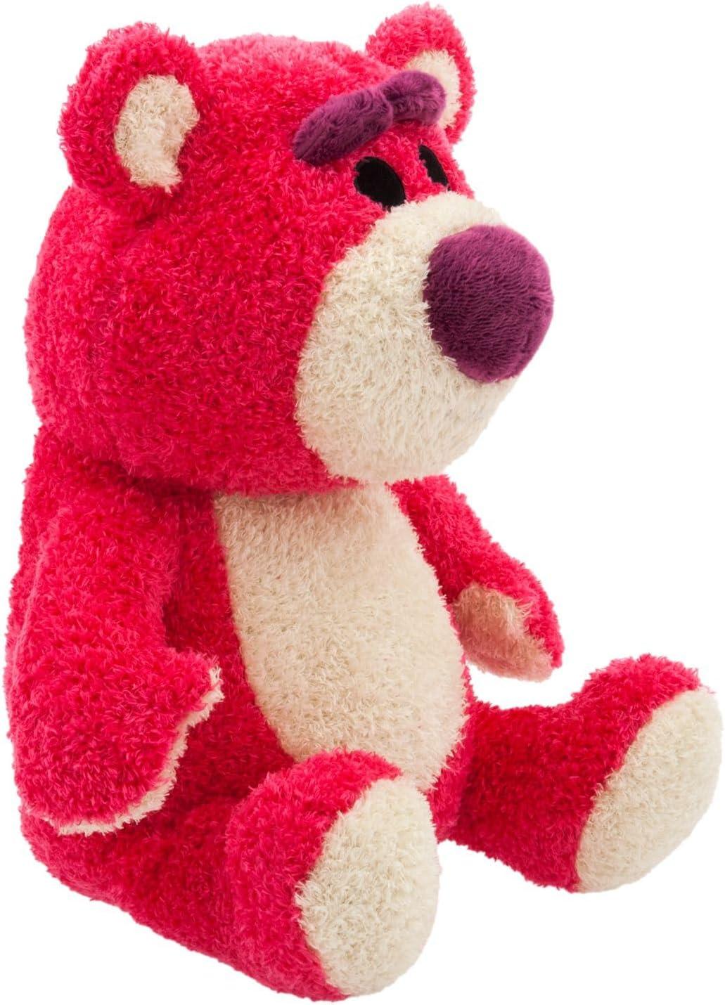imageDisney Store Official Weighted Plush  Lotso Huggin Bear  Soft Stuffed Animal with Shaggy Coat  25 lb Removable Weight  Ideal Toy Story Toy for Snuggling
