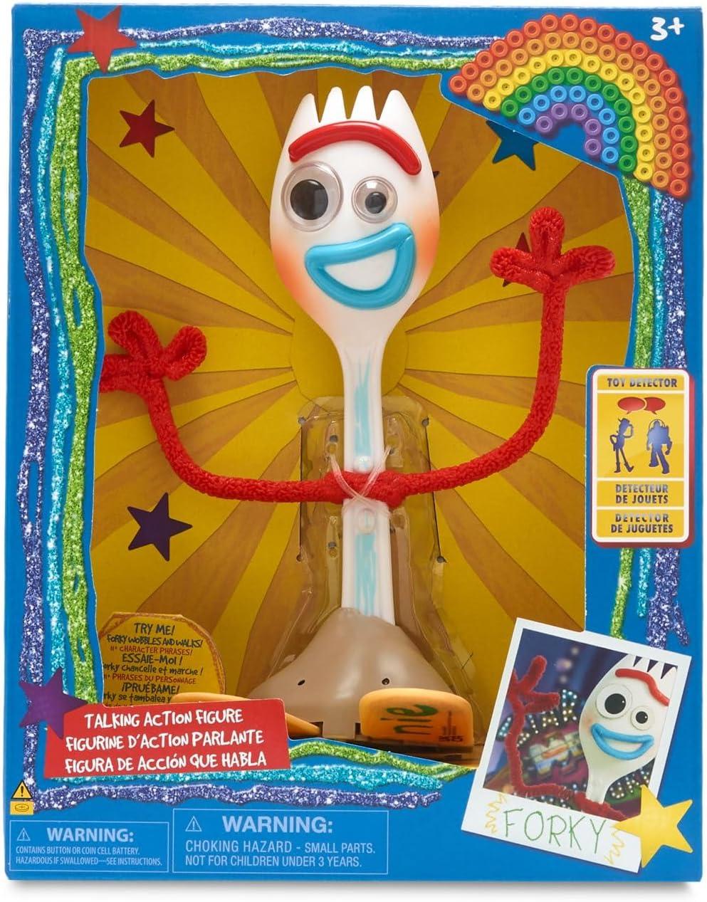 imageDisney Store Official Zurg Interactive Talking Action Figure from Toy Story Features Sounds and Phrases from the Movies Interacts with Other Figures and ToysForky
