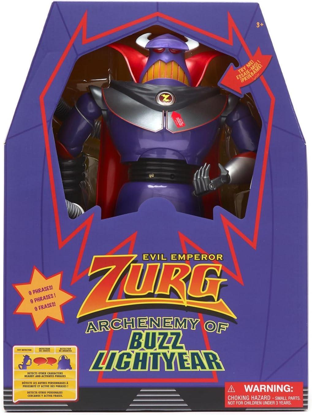 imageDisney Store Official Zurg Interactive Talking Action Figure from Toy Story Features Sounds and Phrases from the Movies Interacts with Other Figures and ToysZurg
