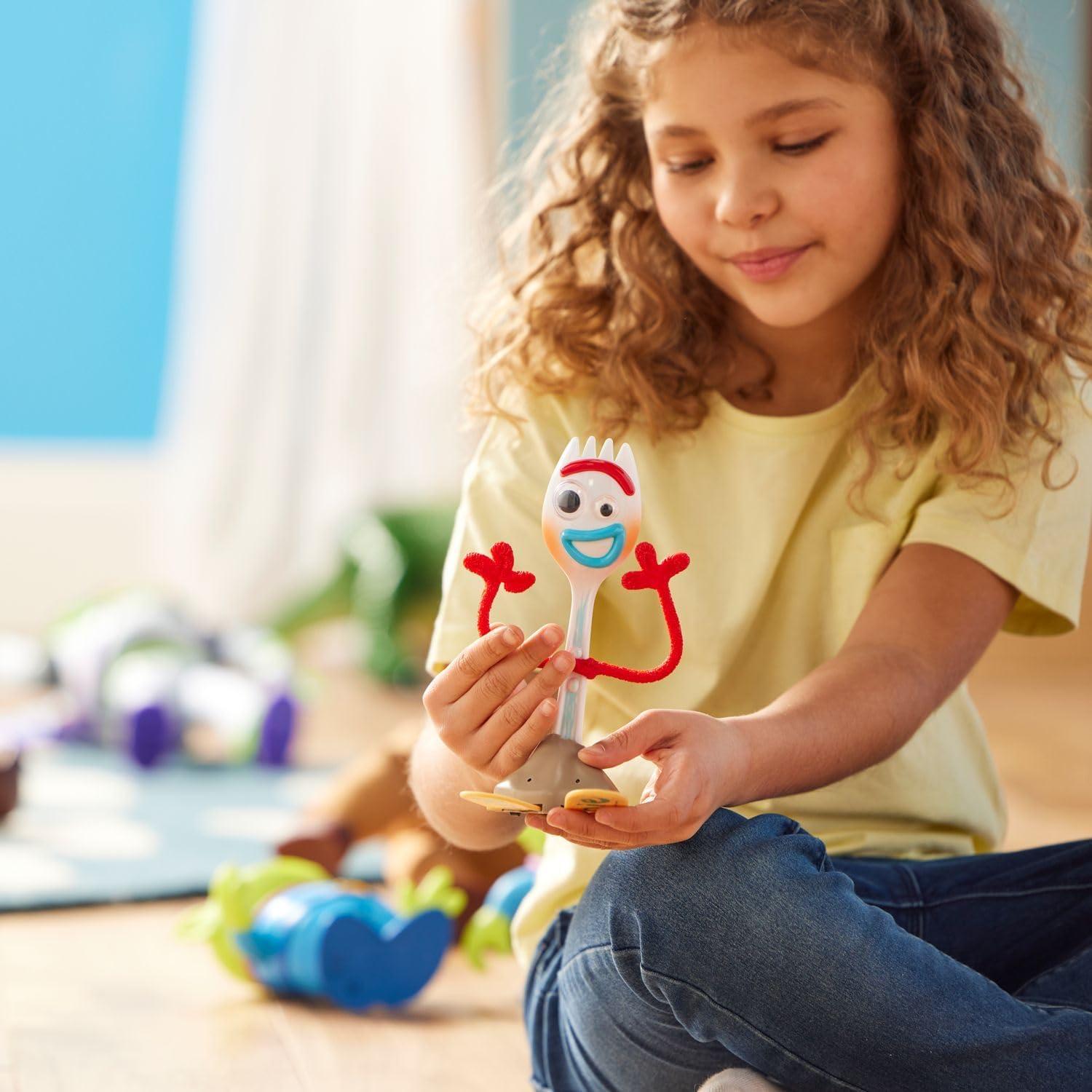 imageDisney Store Official Zurg Interactive Talking Action Figure from Toy Story Features Sounds and Phrases from the Movies Interacts with Other Figures and ToysForky