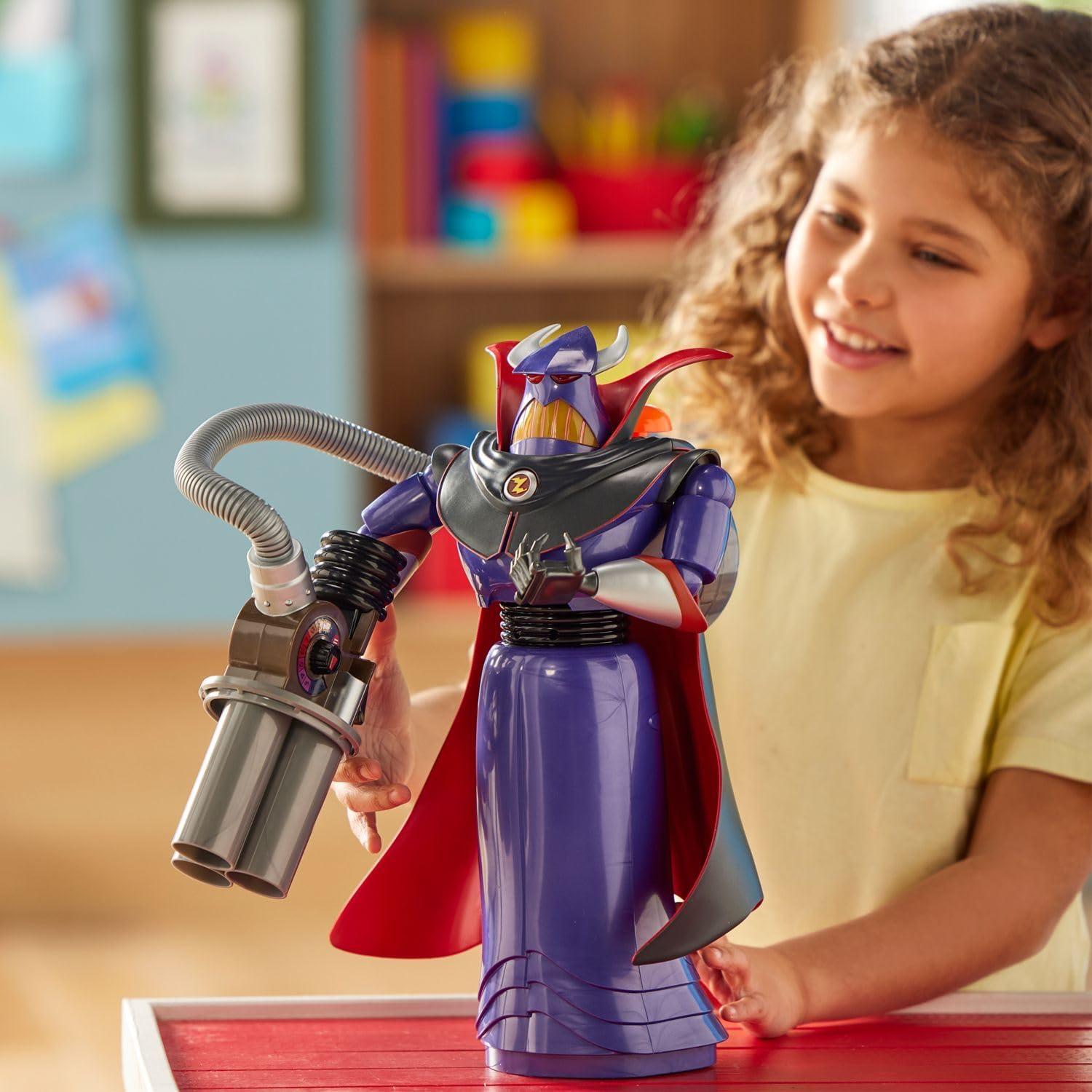 imageDisney Store Official Zurg Interactive Talking Action Figure from Toy Story Features Sounds and Phrases from the Movies Interacts with Other Figures and ToysZurg
