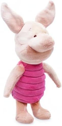 imageDisney Store UnisexChild Piglet Small Soft Toy for Kids Cuddly Character with Fuzzy Texture and Embroidered Details Plushy Suitable for All Ages
