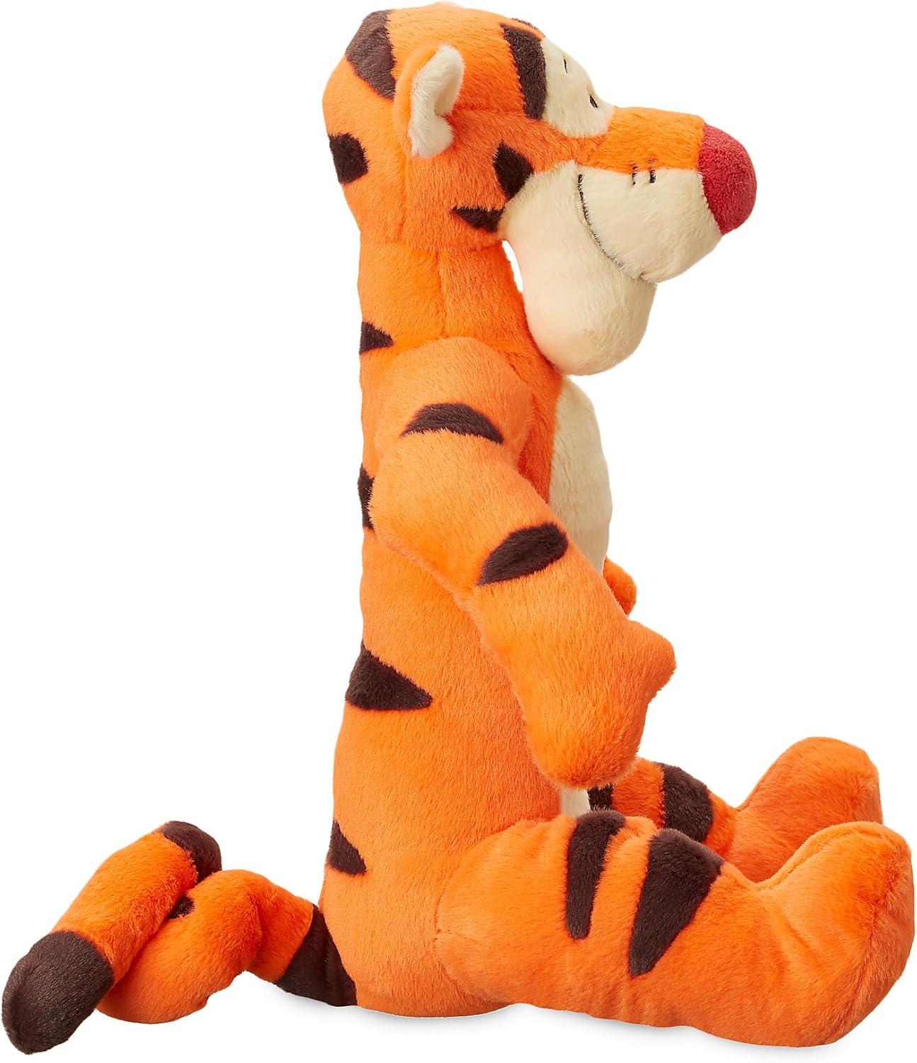 imageDisney Store UnisexChild Tigger Medium Soft Toy for Kids Cuddly Character with Fuzzy Texture and Embroidered Details Floppy Tail Disney Plushy Suitable for All Ages