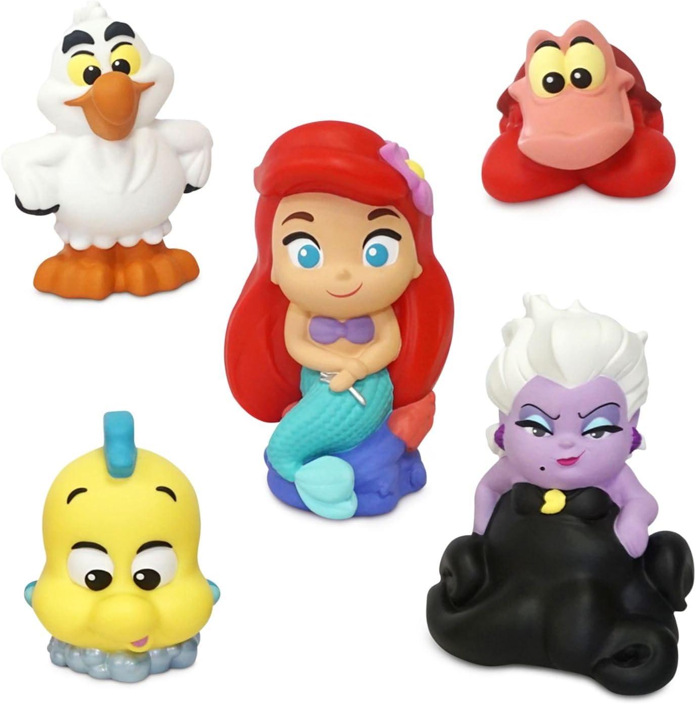 imageDisney Store UnisexChildren Bath Set Toy Story  Kids Bath Accessories with Beloved Disney Characters  Colorful and Fun Bath Time Essentials for Kids  Suitable for All AgesLittle Mermaid