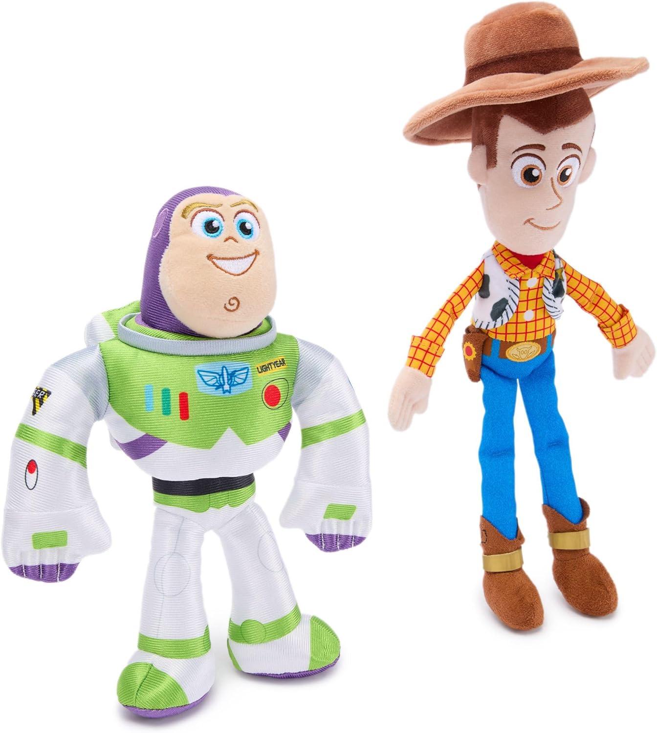 imageWoody and Buzz Lightyear Plush Set  Toy Story 30th Anniversary