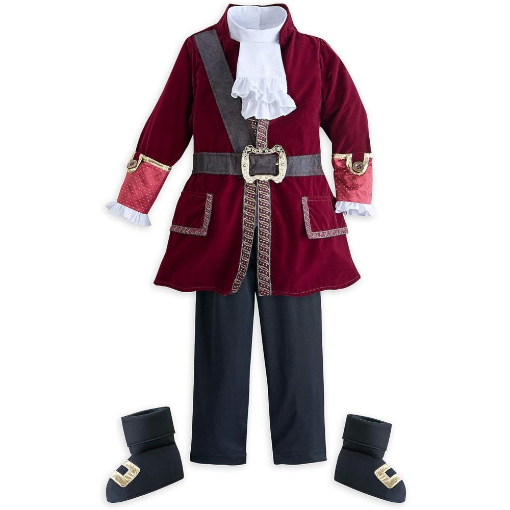 imageDISNEY STORE Official Boys Halloween Costumes for Play  Premium Disney Cosplay Dress Up Outfits for ChildrenCaptain Hook
