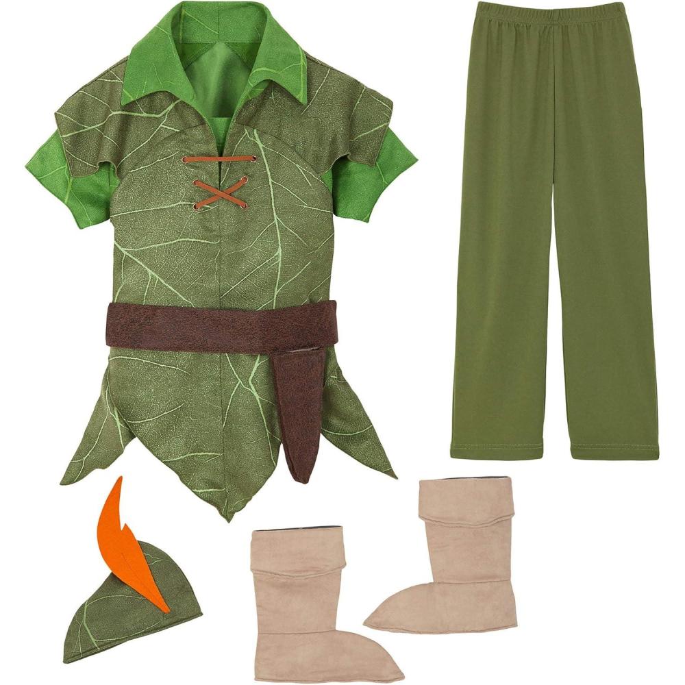 imageDISNEY STORE Official Boys Halloween Costumes for Play  Premium Disney Cosplay Dress Up Outfits for ChildrenPeter Pan