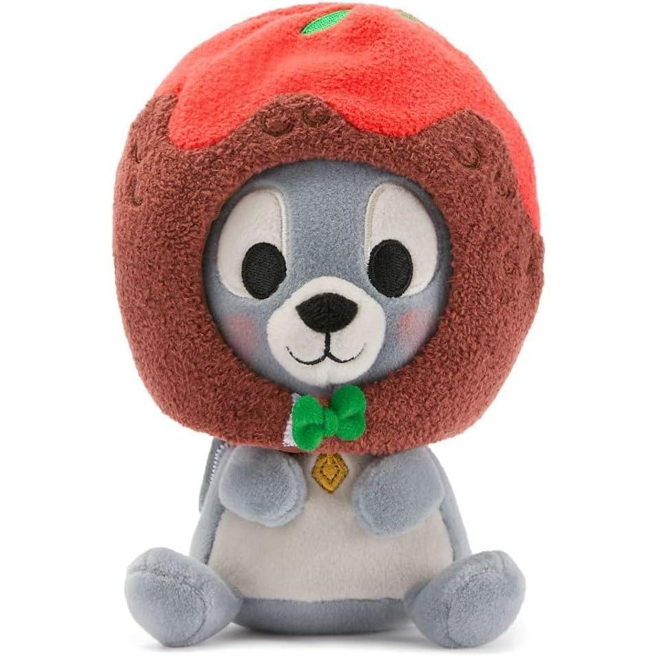 imageDISNEY STORE Official Mini MixIts Plushies  Alice  Cute Stuffed Animals  Mix ampamp Match Detachable Hats  Hook and Loop Strap  Plush Toys for Kids and Collectors 7 InchTramp