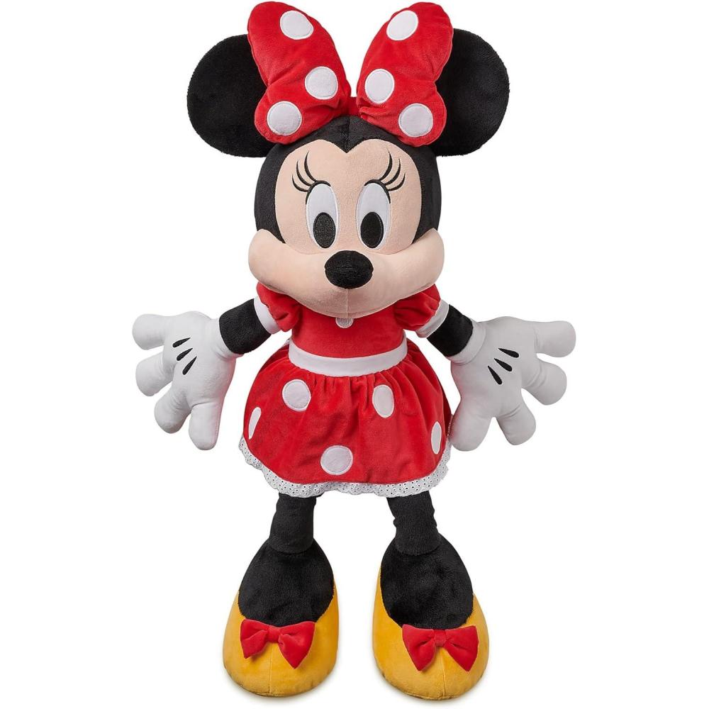 imageDISNEY STORE Official Stitch Plush from Lilo ampamp Stitch  Large 21 14 Inches Soft ampamp Cuddly Toy Iconic Blue Alien for Kids ampamp Fans Suitable for All Ages Premium QualityMinnie  Red