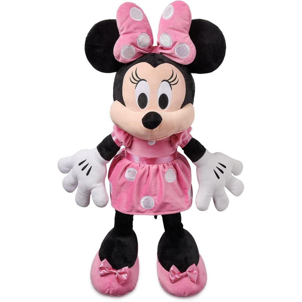 imageDISNEY STORE Official Stitch Plush from Lilo ampamp Stitch  Large 21 14 Inches Soft ampamp Cuddly Toy Iconic Blue Alien for Kids ampamp Fans Suitable for All Ages Premium QualityMinnie  Pink
