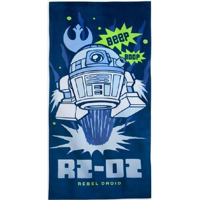imageDISNEY STORE Official Toy Story Kids Bath Towel Soft ampamp Absorbent Beach Towels 100 Cotton Pool Towel 29 by 59 Inches Highly Absorbent Bath Towels for BathroomR2d2