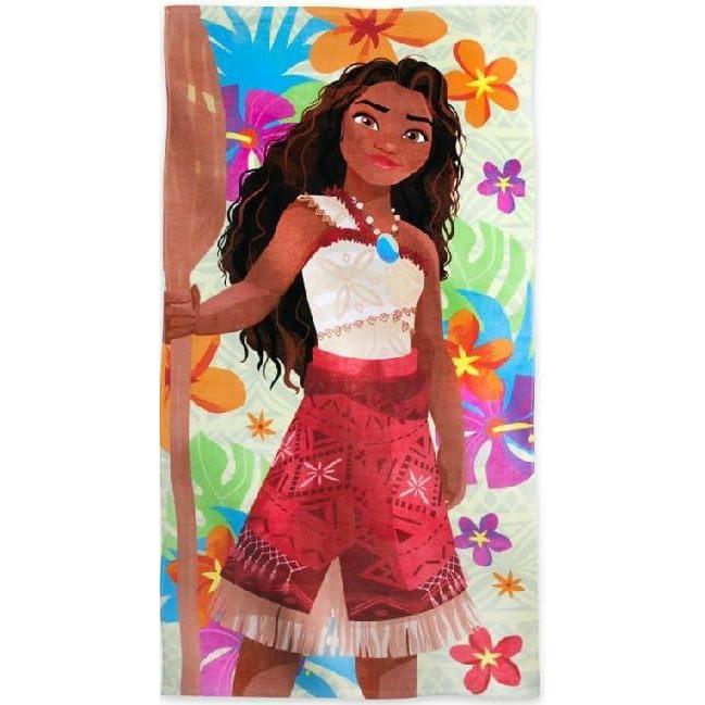 imageDISNEY STORE Official Toy Story Kids Bath Towel Soft ampamp Absorbent Beach Towels 100 Cotton Pool Towel 29 by 59 Inches Highly Absorbent Bath Towels for BathroomMoana