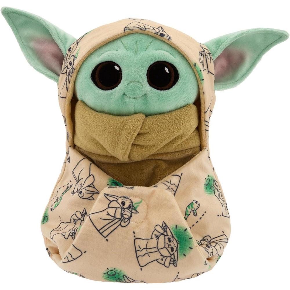 imageDISNEY STORE UnisexChildren Babies Collection Stitch Plush in Swaddle with Detailed Plush Features  Official Soft Toy  Stuffed Animals for BabiesGrogu