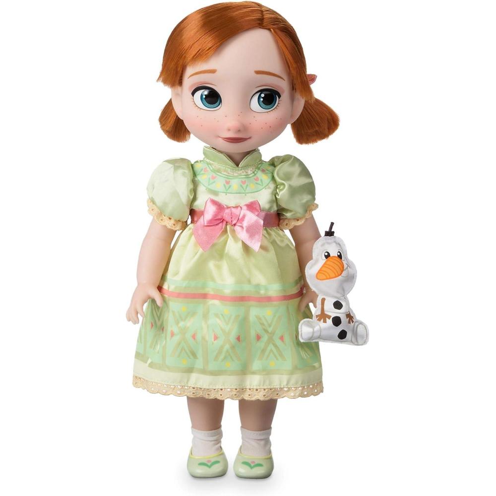 imageDisney Store Girls Animators Collection Lilo Doll  Lilo ampamp Stitch  16 Inches  Scrump with Molded Details Fully Posable Toy in Satin Dress  Suitable for Ages 3 Toy FigureAnna