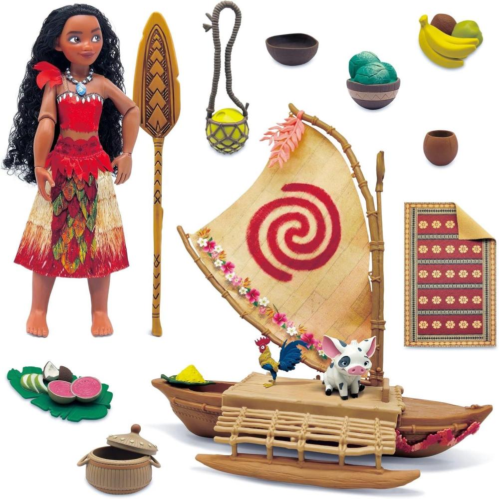 imageDisney Store Moana Ocean Adventure Classic Doll Play Set