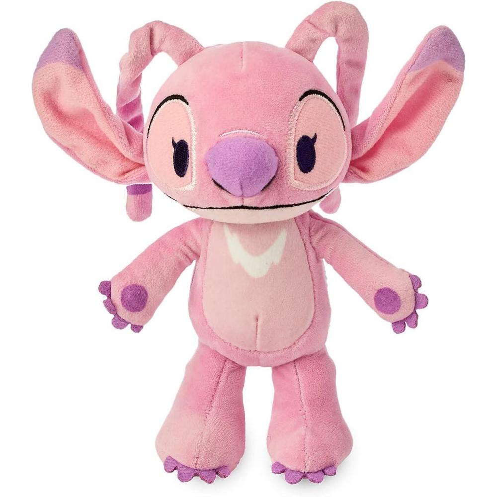 imageDisney Store Official Angel nuiMOs Plushie  Soft Plush with Embroidered Features Poseable Hands ampamp Turning Head Magnetic Hands for Holding 6 Inches Dress Up with nuiMOs OutfitsAngel