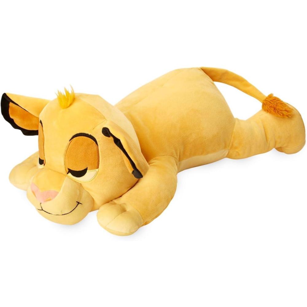 imageDisney Store Official Cuddleez Plush  Stitch  Big Plush  Super Soft ampamp Huggable Toy for Fans ampamp Kids of All Ages  Perfect Collectible Gift PlushySimba