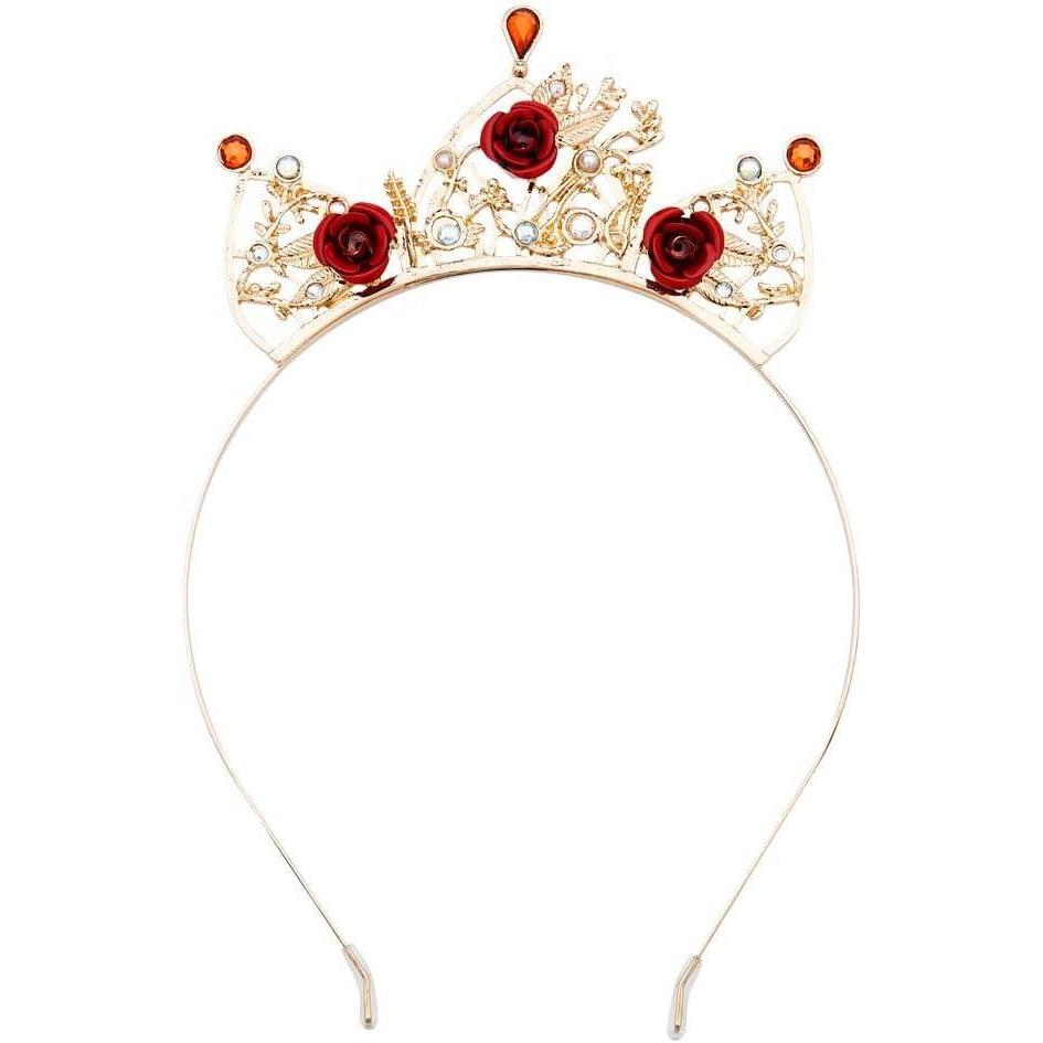 imageDisney Store Official Princess Tiara Headbands for kids  Shimmering Princess Dress Up AccessoriesBelle