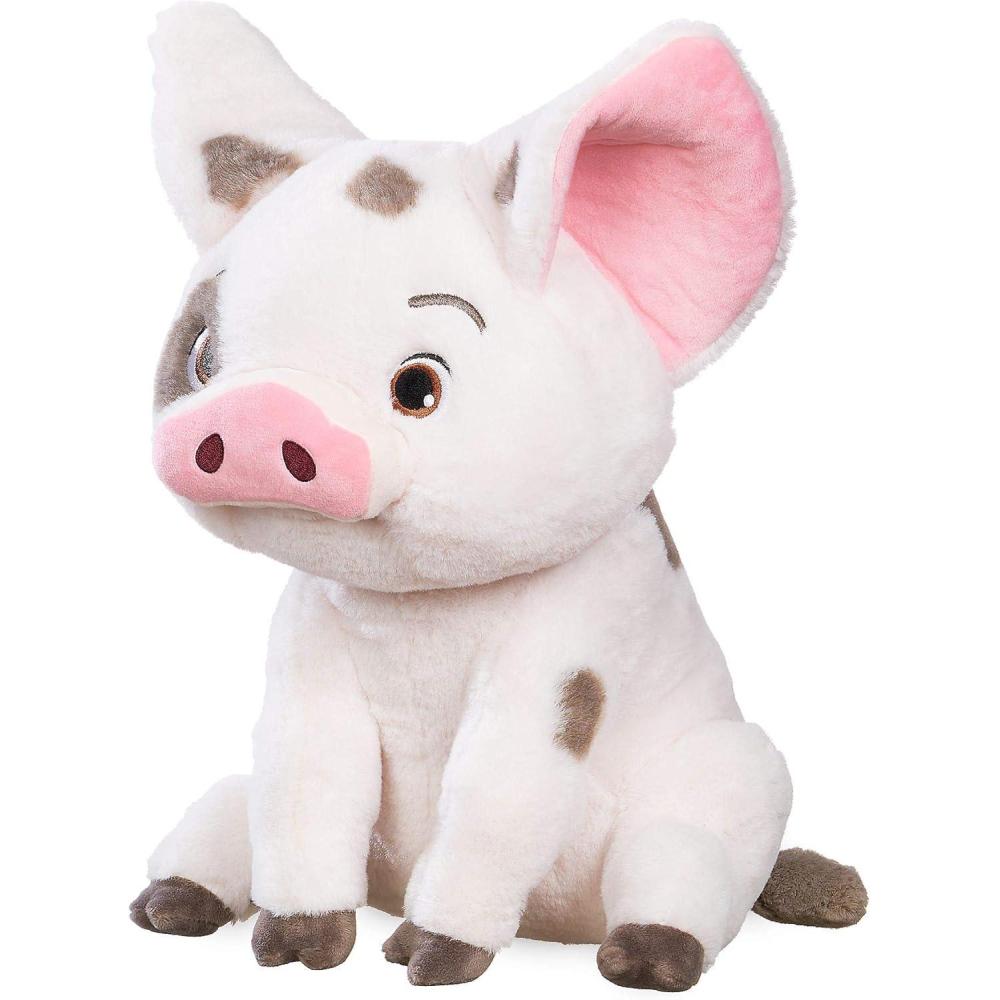 imageDisney Store Official Pua Plush Moana Medium 13 Inches Iconic Cuddly Toy Character with Embroidered Eyes and Soft Plush Features Suitable for All Ages 0Pua