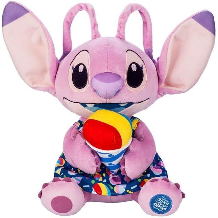 imageDisney Store Official Stitch Attacks Snacks Plush Collection  Angel Shaved Ice  12 Inch Detailed Plush Toys Plush Soft Angel Stuffed Animal  Limited Edition Collectible Lilo ampamp Stitch Toy