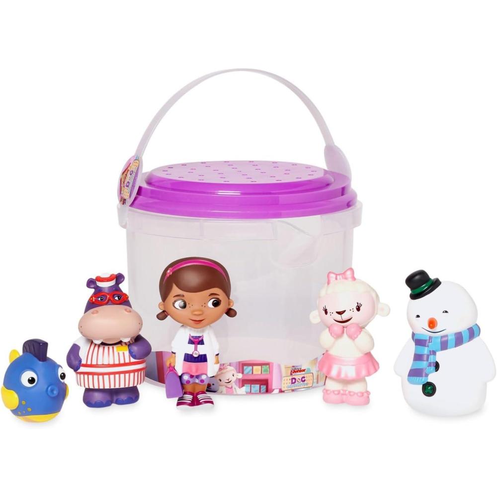 imageDisney Store UnisexChildren Bath Set Toy Story  Kids Bath Accessories with Beloved Disney Characters  Colorful and Fun Bath Time Essentials for Kids  Suitable for All AgesDoc McStuffins