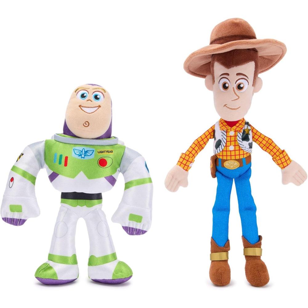 imageWoody and Buzz Lightyear Plush Set  Toy Story 30th Anniversary