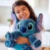 imageDISNEY STORE Official Angel Medium Soft Toy for Kids Cuddly Character with Fuzzy Texture and Embroidered Details Flexible Floppy Ears Disney Plushy Suitable for All AgesStitch