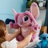 imageDISNEY STORE Official Angel Medium Soft Toy for Kids Cuddly Character with Fuzzy Texture and Embroidered Details Flexible Floppy Ears Disney Plushy Suitable for All AgesAngel