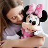 imageDISNEY STORE Official Angel Medium Soft Toy for Kids Cuddly Character with Fuzzy Texture and Embroidered Details Flexible Floppy Ears Disney Plushy Suitable for All AgesMinnie Pink