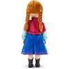 imageDISNEY STORE Official Anna Once Upon a Story Doll  16 Inch Disney Princess Toys Featuring Reflective Eyes with 3D Pupil and Iris Detailed Costume Hair Comb ampamp Shoes  Comes in Display BoxAnna