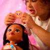 imageDISNEY STORE Official Anna Once Upon a Story Doll  16 Inch Disney Princess Toys Featuring Reflective Eyes with 3D Pupil and Iris Detailed Costume Hair Comb ampamp Shoes  Comes in Display BoxMoana