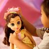imageDISNEY STORE Official Anna Once Upon a Story Doll  16 Inch Disney Princess Toys Featuring Reflective Eyes with 3D Pupil and Iris Detailed Costume Hair Comb ampamp Shoes  Comes in Display BoxBelle