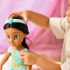 imageDISNEY STORE Official Anna Once Upon a Story Doll  16 Inch Disney Princess Toys Featuring Reflective Eyes with 3D Pupil and Iris Detailed Costume Hair Comb ampamp Shoes  Comes in Display BoxJasmine
