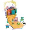 imageDISNEY STORE Official Jasmine Palace Micro Play Set Micro Toy Set Includes Jasmine Aladdin Genie and Abu Micro Figures Travel Toy Portable Playset with Handle Travel Toys with Surprise RevealsRapunzel