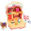 imageDISNEY STORE Official Jasmine Palace Micro Play Set Micro Toy Set Includes Jasmine Aladdin Genie and Abu Micro Figures Travel Toy Portable Playset with Handle Travel Toys with Surprise RevealsBelle