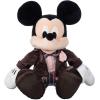 imageDISNEY STORE Official Mickey Mouse Wedding Plush  Groom Stuffed Animal Chocolate Tuxedo Jacket Embroidered Features Soft Foam Ears Romantic Gift for Weddings Includes tofrom Gift TagMickey
