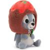 imageDISNEY STORE Official Mini MixIts Plushies  Alice  Cute Stuffed Animals  Mix ampamp Match Detachable Hats  Hook and Loop Strap  Plush Toys for Kids and Collectors 7 InchTramp