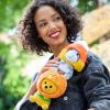 imageDISNEY STORE Official Mini MixIts Plushies  Alice  Cute Stuffed Animals  Mix ampamp Match Detachable Hats  Hook and Loop Strap  Plush Toys for Kids and Collectors 7 InchHalloween Pooh
