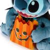 imageDISNEY STORE Official Minnie Mouse Halloween Plush  Disney Halloween Stuffed Animal with Embroidered Features Detailed Plush Sculpting Satin Print Dress Bow Felt Teeth and Cyclops EyeStitch
