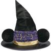 imageDISNEY STORE Official Minnie Mouse Witch Hat for Kids  Halloween Party Costume Accessory with Golden Flecks Ears Organza Hatband and Wired Brim  Fits Most  Matches Minnie Mouse Witch Costume