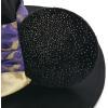 imageDISNEY STORE Official Minnie Mouse Witch Hat for Kids  Halloween Party Costume Accessory with Golden Flecks Ears Organza Hatband and Wired Brim  Fits Most  Matches Minnie Mouse Witch Costume