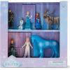 imageDISNEY STORE Official Once Upon a Story Figure Set  8 Fully Sculpted Disney Figures Including Cinderella Ariel Belle Jasmine Tiana ampamp More in DoubleTiered Box with Scenic BackgroundsFrozen