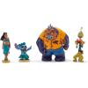 imageDISNEY STORE Official Once Upon a Story Figure Set  8 Fully Sculpted Disney Figures Including Cinderella Ariel Belle Jasmine Tiana ampamp More in DoubleTiered Box with Scenic BackgroundsLilo  Stitch
