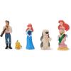 imageDISNEY STORE Official Once Upon a Story Figure Set  8 Fully Sculpted Disney Figures Including Cinderella Ariel Belle Jasmine Tiana ampamp More in DoubleTiered Box with Scenic BackgroundsLittle Mermaid